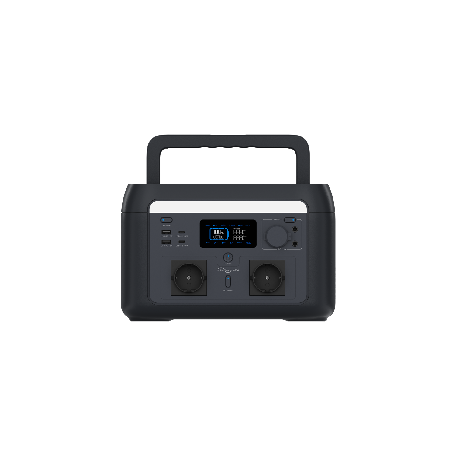 Hinen 600W Portable Power Station