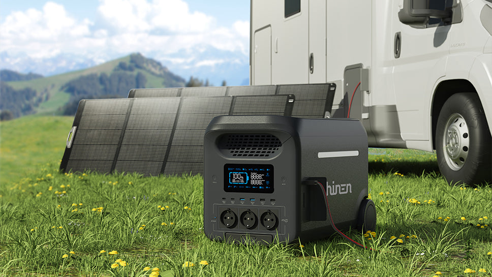 Hinen portable power station RV solution
